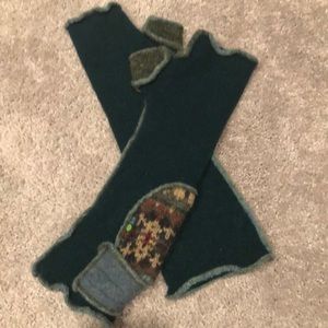 Xob Wool Hand Warmers Green
